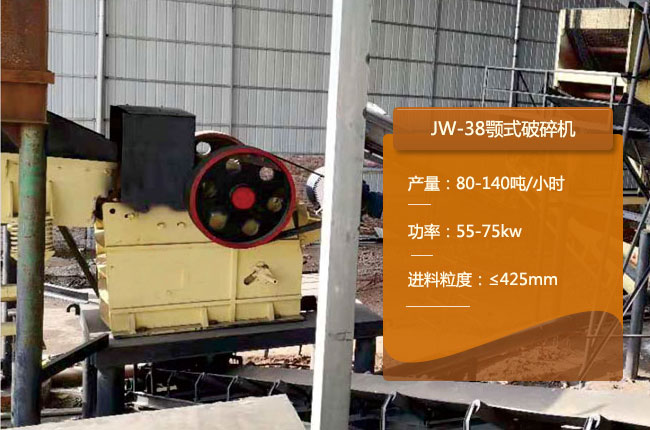 JW-38顎式（shì）破碎機