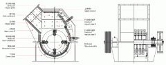錘式（shì）破碎機簡圖（tú）介紹？