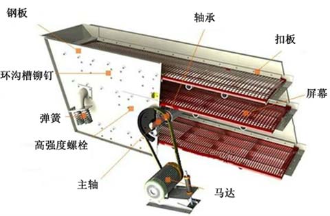 振動（dòng）篩結構圖