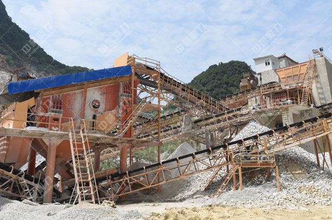 廣西柳州順晟建材有限公司石（shí）料生產線