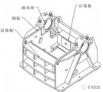 顎式破碎機整體機架